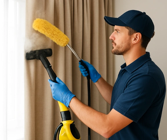 Emergency same-day curtain stain removal currimundi Matty Curtain Cleaning