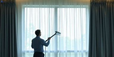 Commercial curtain stain removal service currimundi hotels offices restaurants