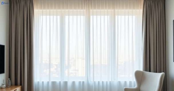Restored vibrant drapes in currimundi QLD after Matty Curtain Cleaning
